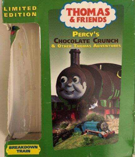 Thomas And Friends Percy S Chocolate Crunch Vhs Tested Rare Limited Edition No Toy Ebay