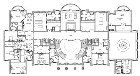 Mega mansion floor plans, house layouts & designs. Square Foot Proposed Mega Mansion Berkshire - House Plans ...
