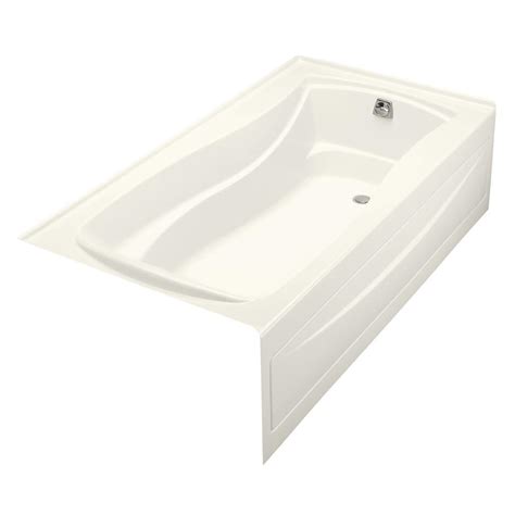Some bathtubs are 72 inches long. KOHLER Mariposa 6 ft. Acrylic Right Drain Hourglass ...
