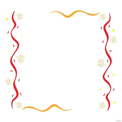 Cute New Years Clipart Border