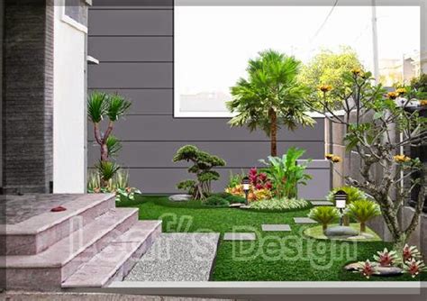 contoh gambar taman rumah mungil gallery taman minimalis
