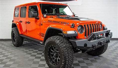 2019 Jeep Wrangler Rubicon Unlimited JL HEMI Punk'n Orange - SOLD