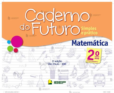 Caderno Do Futuro Matematica 2 Ano