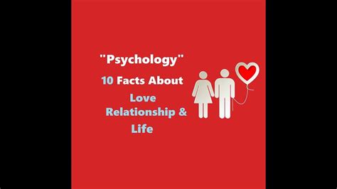 Psychological Facts About Love Relationship Life Youtube