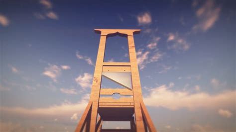 Guillotine 1 Video Background Horror Video Animation