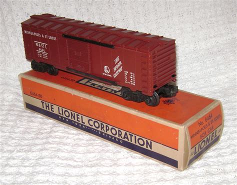 Boxed Lionel 6464 50 Mandstl Boxcar — Tobias Toys And Trains
