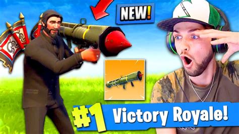 New Legendary Guided Missile Gameplay In Fortnite Battle Royale