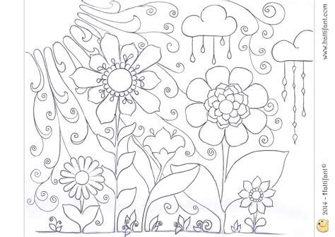 827x609 springtime coloring pages springtime coloring pages spring. Colour the Spring - Hattifant