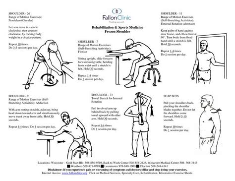 Physical Therapy Exercises For Frozen Shoulder Exercisewalls