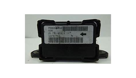 08-10 DODGE CHARGER R/T OEM ABS ESP ELECTRONIC STABILITY CONTROL MODULE