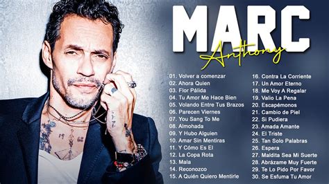 Marc Anthony Lo Mejor Canciones 30 Grandes Éxitos Ii Salsa Romantica