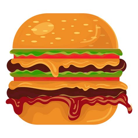 Double Burger Icon Transparent Png And Svg Vector File