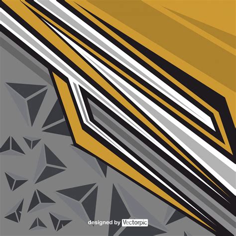 Abstract Racing Stripes Background With Grey White And Brown Color