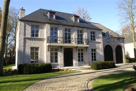 Belgian Style Belgian Home Building Design House Exterior