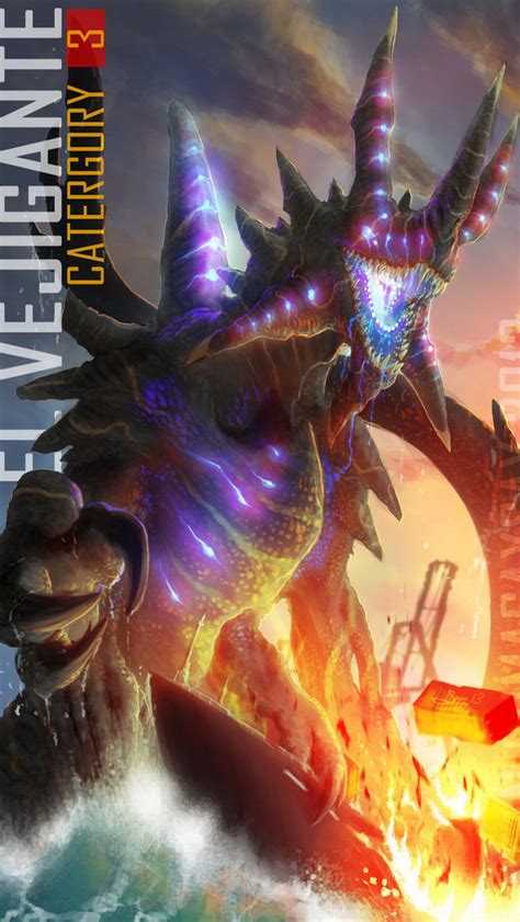 Kaiju Wallpaper Dragon Cg Artwork Fictional Character Demon Games