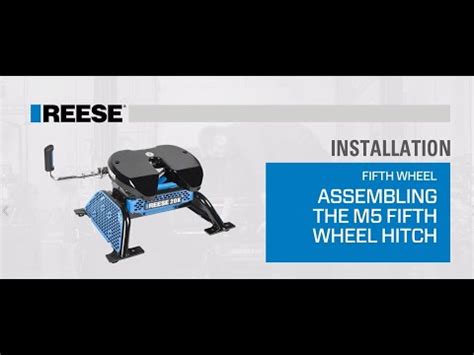 Fifth wheel hitch installation cost. Installation: How To Assemble The REESE M5 Fifth Wheel ...