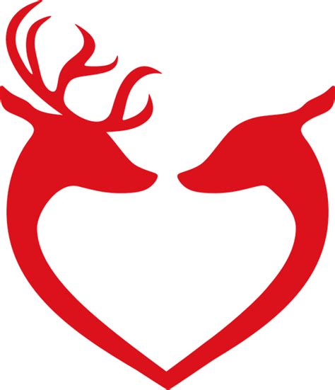download reindeer nature love royalty free vector graphic pixabay