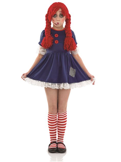 Child Scary Rag Doll Costume Fs3949 Fancy Dress Ball
