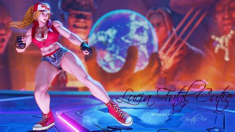 Street Fighter V Mods Lucia Fatal Cutie Pc Only Youtube
