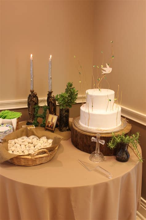 First Communion Party For A Boy Woodland Theme Holy Communion Party