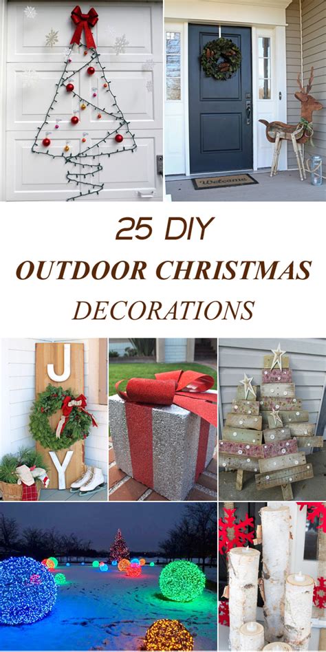 I have shown you cheap diy outdoor christmas decorations ideas in my last few posts. 25 Amazing DIY Outdoor Christmas Decorations on a Budget