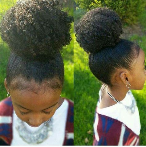 This will make it slick and shiny, while also keeping your hairstyle in place for a long. That bun though...