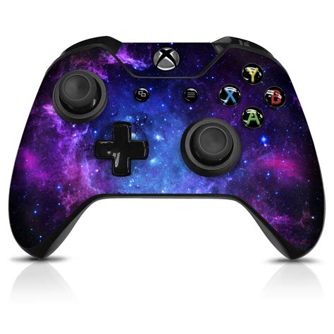 Battle to be the last one standing with the xbox wireless controller fortnite special edition, featuring an epic purple design, the legendary dark vertex outfit, and 500 v bucks to spend any way you want. Xbox One Controller Skin - Space Two | Controller Gear