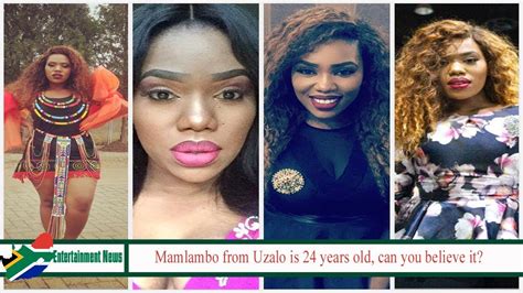Gugu Gumede Mamlambo From Uzalo Is 24 Years Old Can You Believe It Youtube
