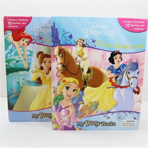 Disney Princess Great Adventures My Busy Books With Play Mat
