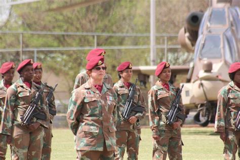 South African National Defence Force Womens Parade Ofm