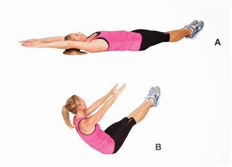 Alternating v ups are an advanced exercise for the upper and lower rectus abdominus (six pack). V-Up（V 型上舉） - Gymbeginner 健身入門