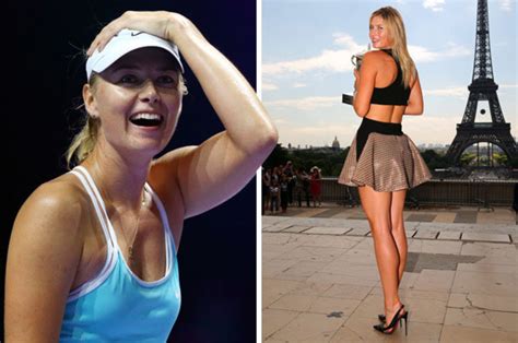 Maria Sharapova Boobs Lips Sex Appeal Tennis Ace Shares Fan Letter Daily Star