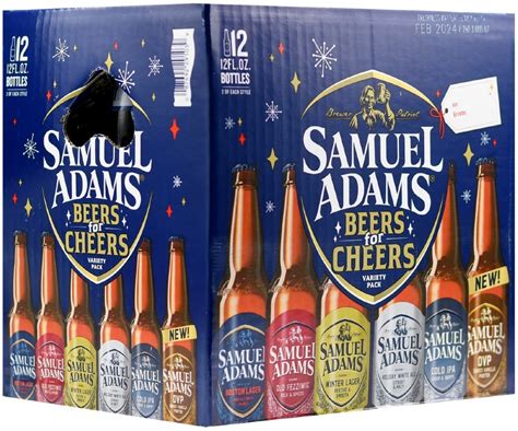 Samuel Adams Beer For Cheers Variety Pack 12pk 12oz Btl Legacy Wine