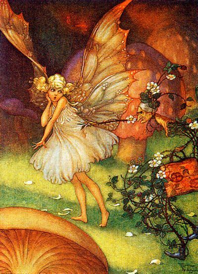 Pin By Marykate On Green Olive And Rust Fairy Art Vintage Fairies Art