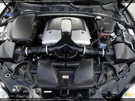 42 Liter Supercharged Dohc 32 Valve Vvt V8 Engine For The 2009 Jaguar