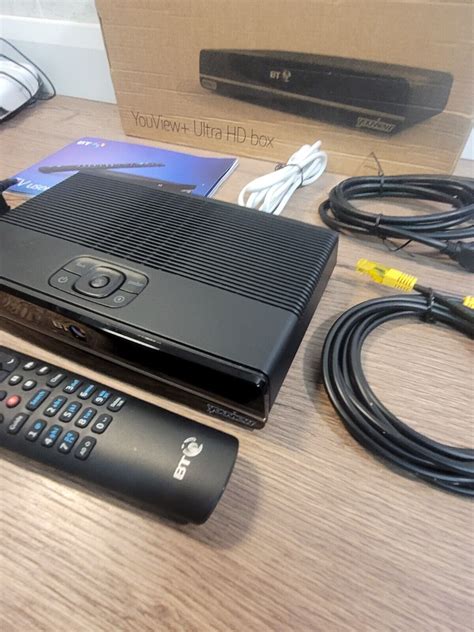 Bt 4k Ultra Hd Youview Box Uhd Dtr T4000 1tb Twin Hd Freeview And 7 Day