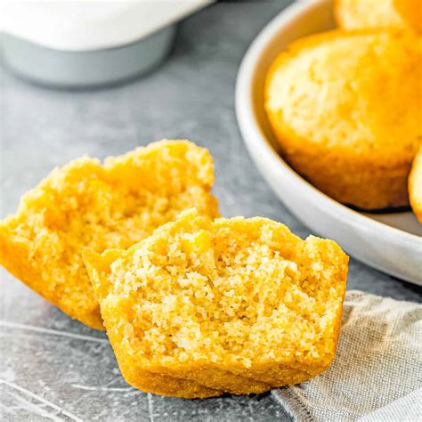 Easy Eggless Cornbread Muffins Mommys Home Cooking