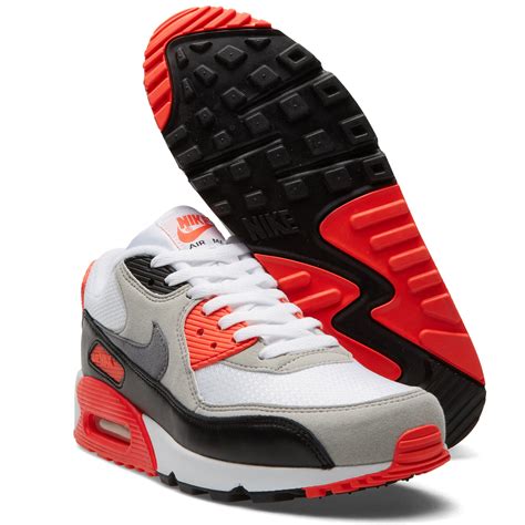 Nike Air Max 90 Og Infrared White Cool Grey And Neutral End