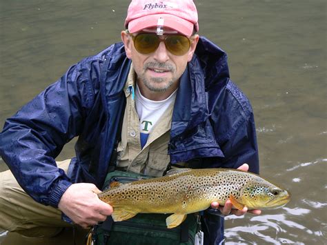 Nicely Colored Brown Trout Ron Boutin With A 22 Delaware Flickr