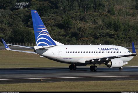 Hp 1371cmp Copa Airlines Colombia Boeing 737 7v3wl Photo By Johan