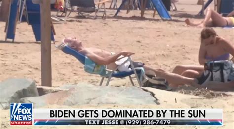 Fox S Jesse Watters Analyzes Humiliating Shirtless Biden Video
