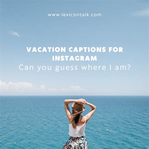 Vacation Captions For Instagram Feed Stories