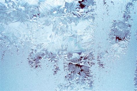 Frost Patterns On Window Stock Photo Image Of Detail 80952278