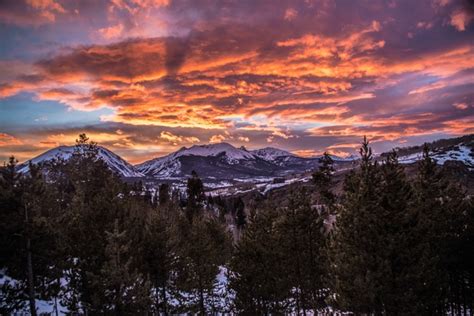 Rocky Mountain Sunset Dillon Colorado Photorator