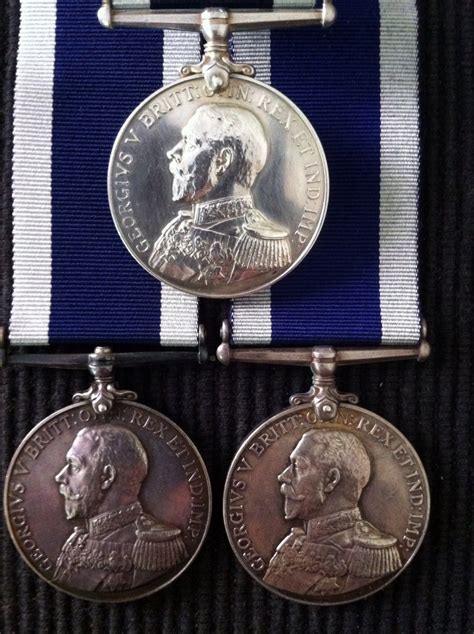 A Pleasing Group Of Three George V Royal Navy Long Service And Good