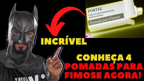 INCRÍVEL use essas 4 POMADAS para FIMOSE AGORA POMADA para CABRESTO