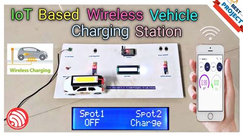 48 Iot Based Wireless Vehicle Charging Station Dual Spot App