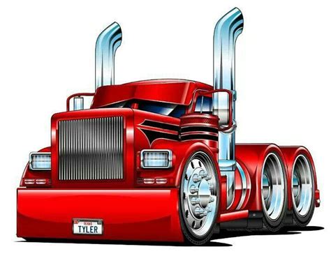 Semi Trucks Drawing At Getdrawings Free Download