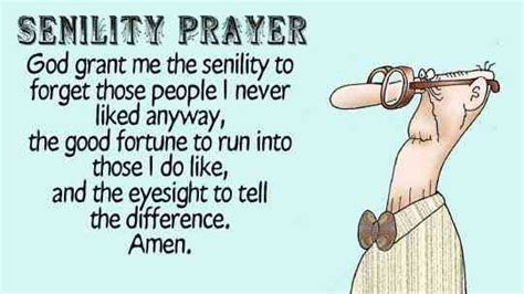 Senility Prayer Humor Prayers Church Humor Clean Jokes