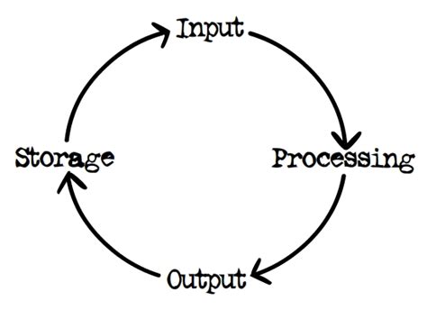 Bits Bytes And Clusters The Information Processing Cycle